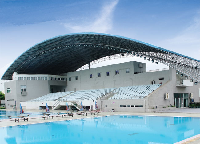 磐石游泳馆网架