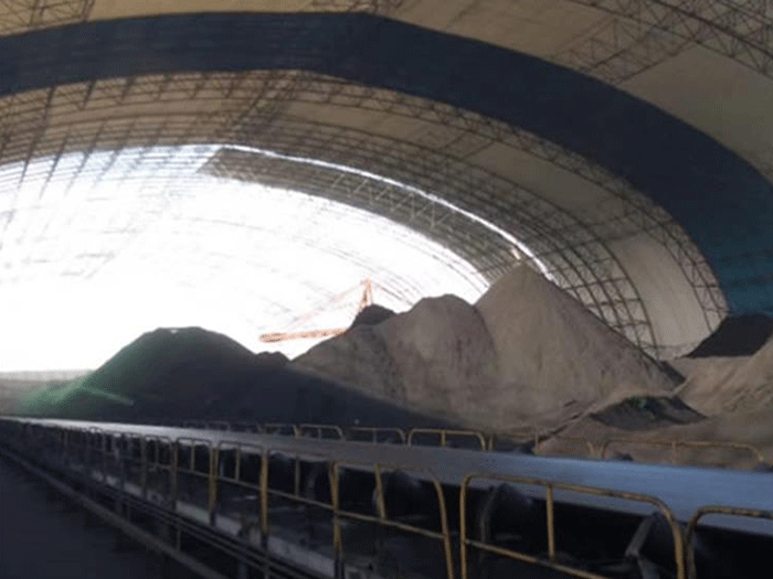 磐石煤棚料仓网架